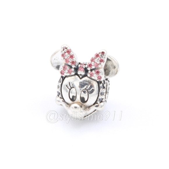 Authentic PANDORA Disney Minnie Clip with Zirconia - Picture 7 of 15